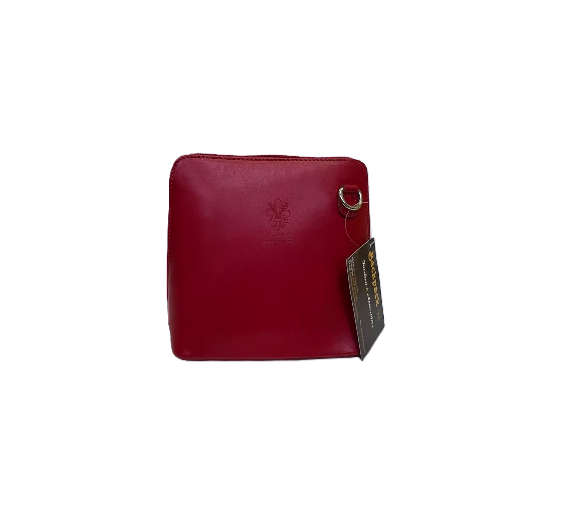 BackPack Chic: Kompakte Echtleder Handtasche für zeitlose Eleganz