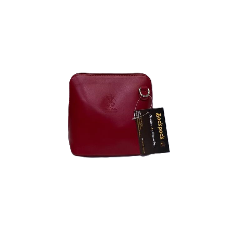 BackPack Chic: Kompakte Echtleder Handtasche für zeitlose Eleganz