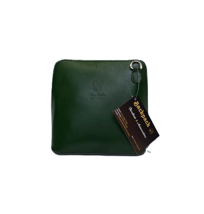 BackPack Chic: Kompakte Echtleder Handtasche für zeitlose Eleganz
